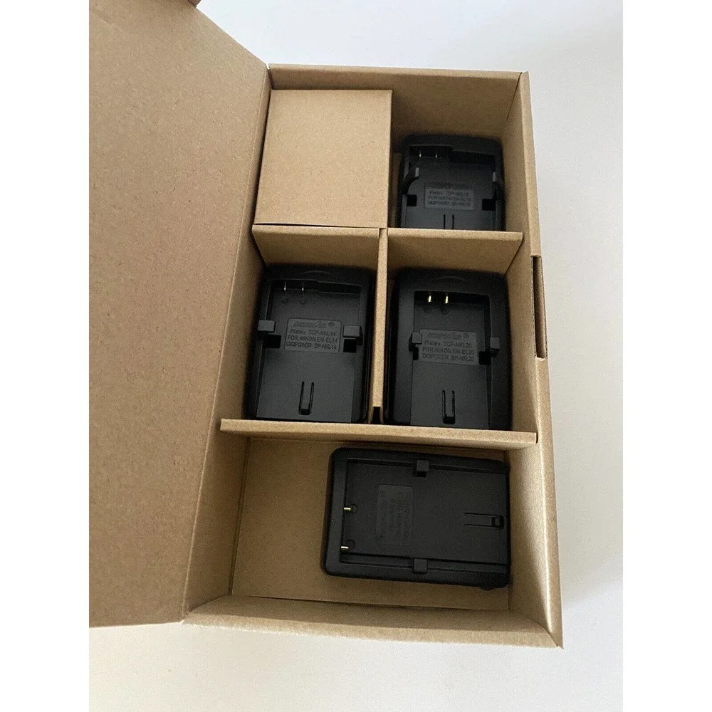DigiPower Charging Plates ONLY For Canon EN-EL14 Camera Battery Lot